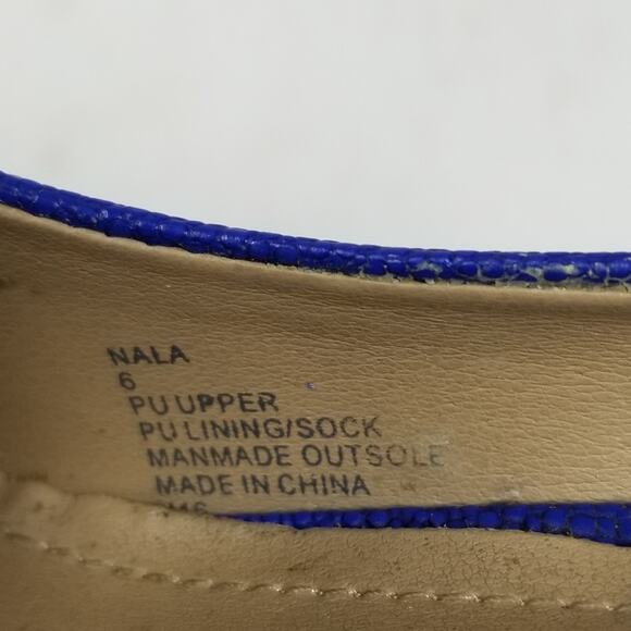 Steve Madden Nala Blue Stiletto Platform Pumps Size 6 - Picture 2 of 9